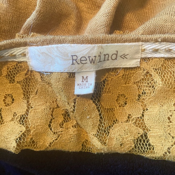 Rewind tan shirt size medium - Picture 3 of 4